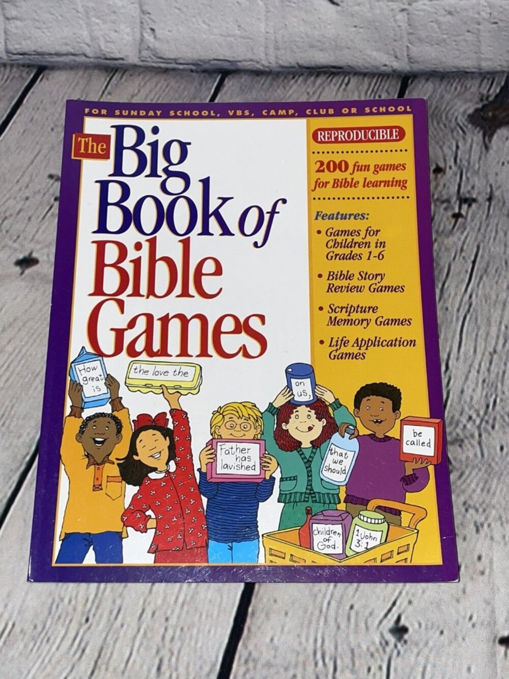 The Big Book of Bible Games #1: 200 Fun Games for Bible Learning